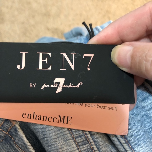 Jen 7 by 7 for all man kink cropped jeans - Picture 6 of 8